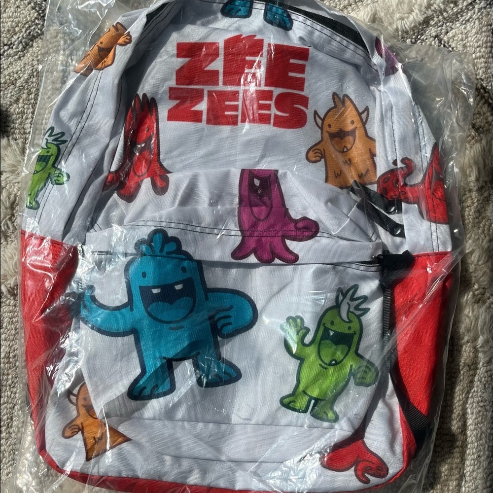 Zee Zees
Backpack
Standard Size